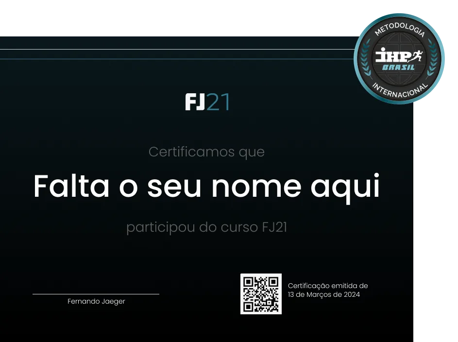 Certificado digital de conclusão